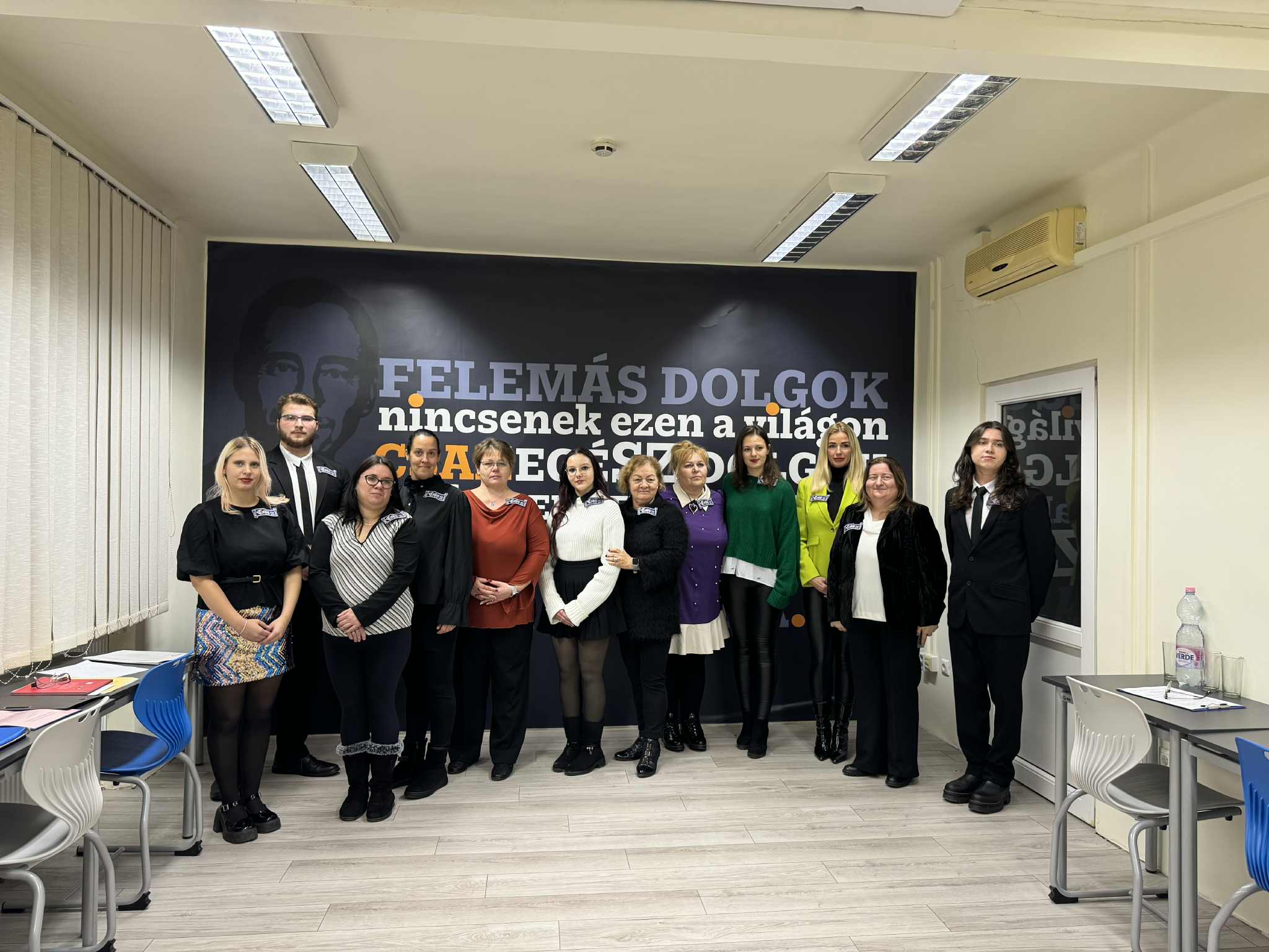 Szalagtűző ünnepség Miskolcon (2025)