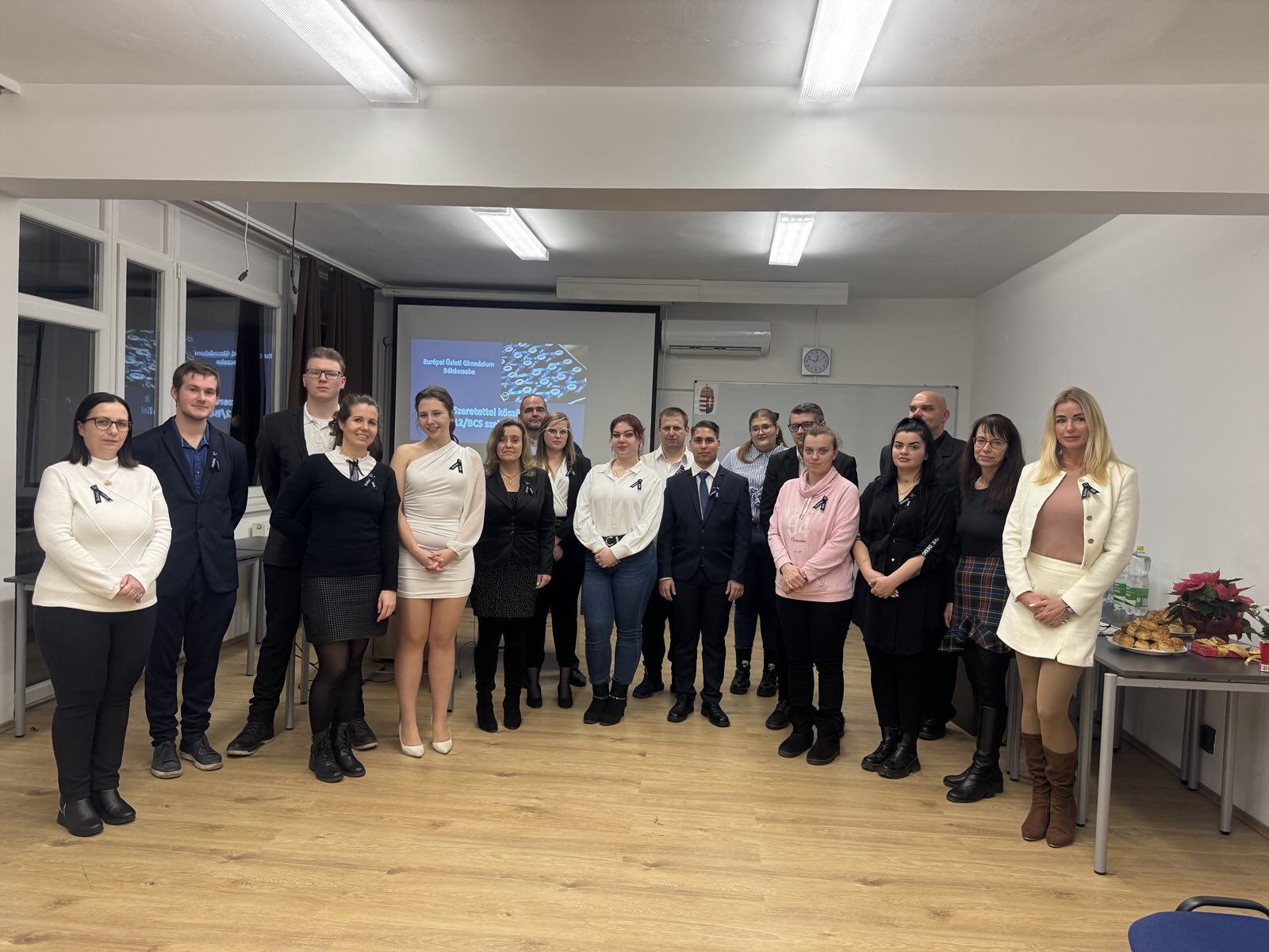 Szalagtűző ünnepség Békéscsabán (2025)